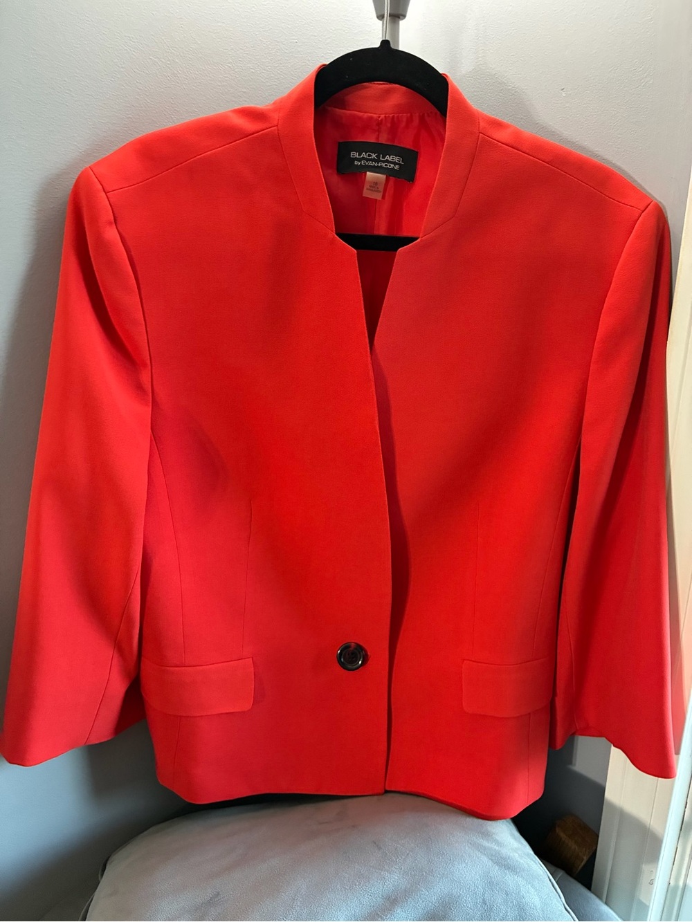 Evan Picone Bright Orange Blazer